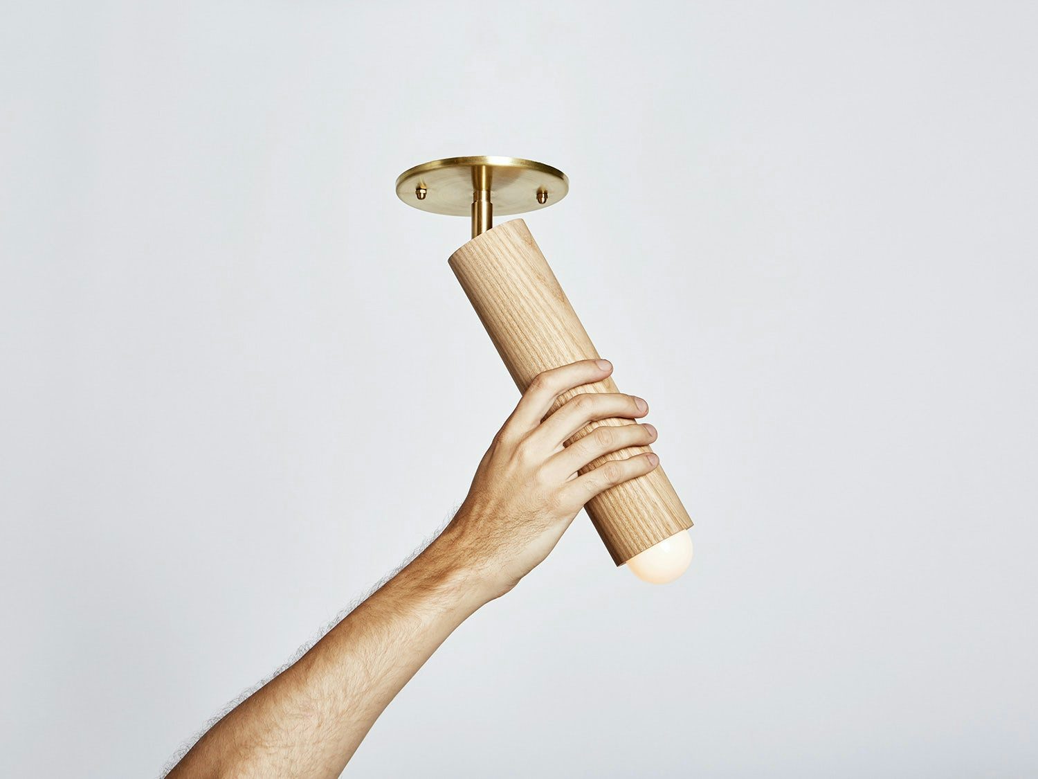 gallery image for Lodge-Sconce_Natural_Right-Angle