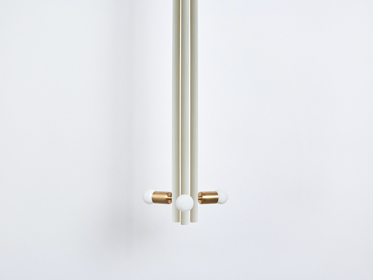 gallery image for Lodge Pendant_Painted_Off_White-Hewn Brass