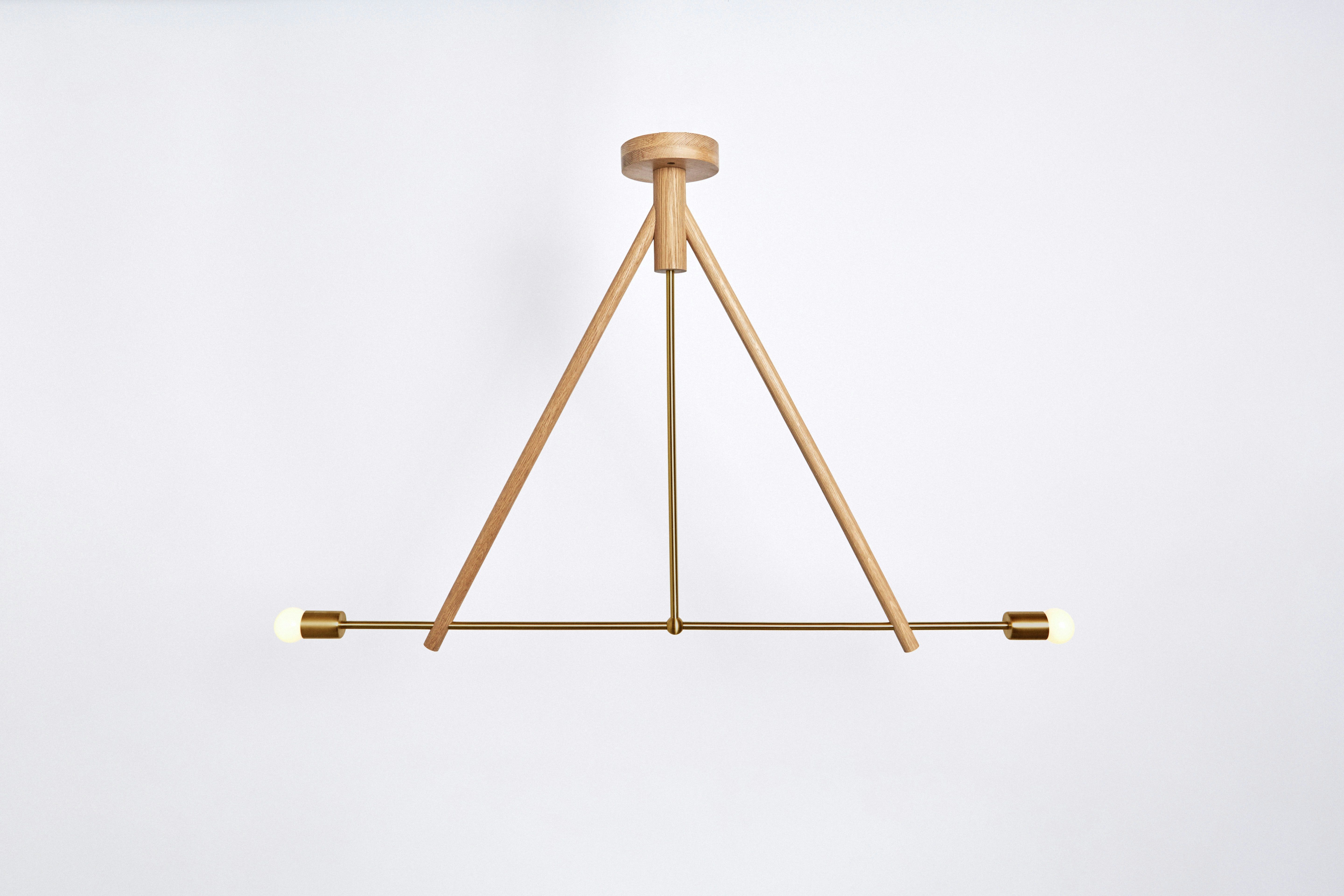 gallery image for Lodge_Chandelier_II_Lost_Brass