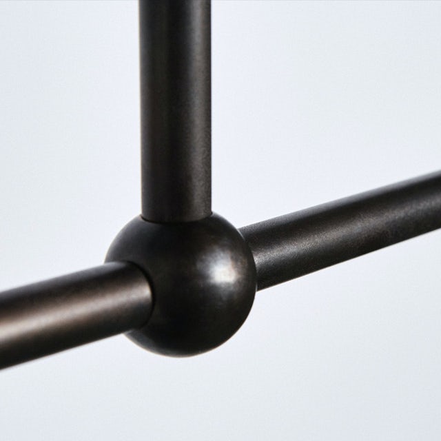 gallery image for Chandelier-Two-Oxidized-Ball-Detail_2021