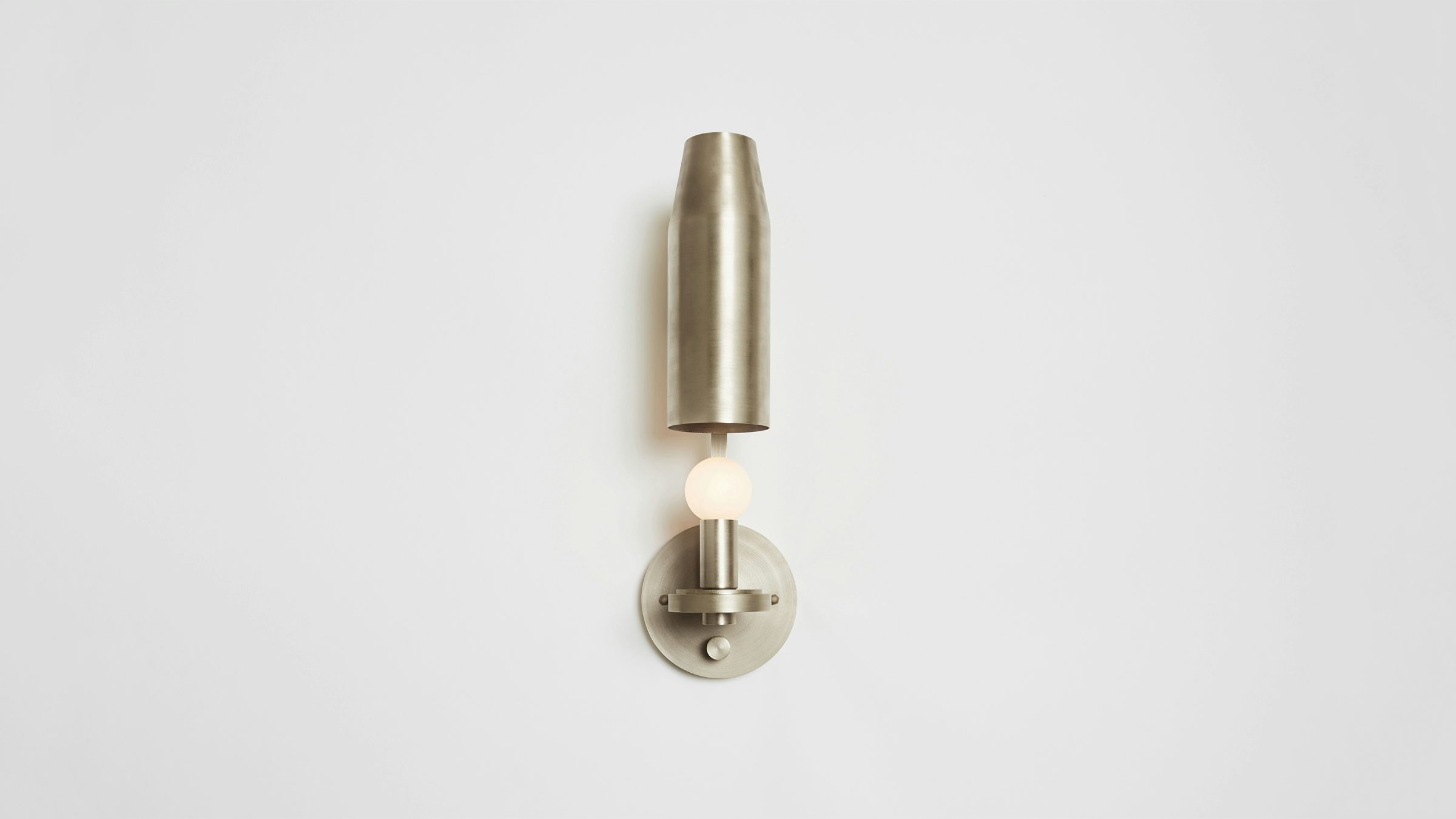 gallery image for Chamber-Sconce_Nickel_Up