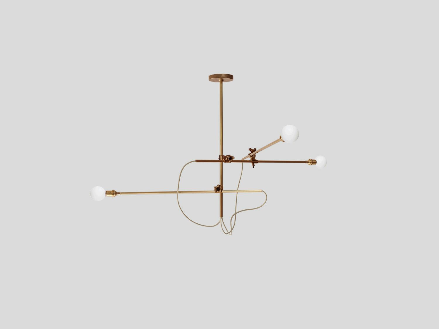 gallery image for Industrial_Chandelier_Lost_Brass