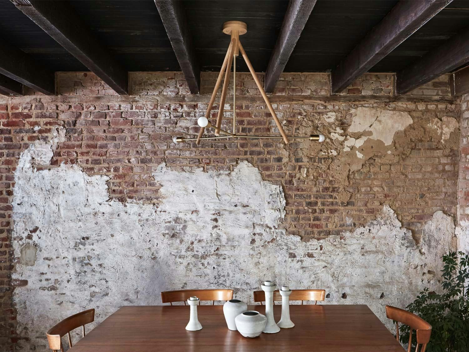 gallery image for Chandelier-Three-Natural-In-Situ