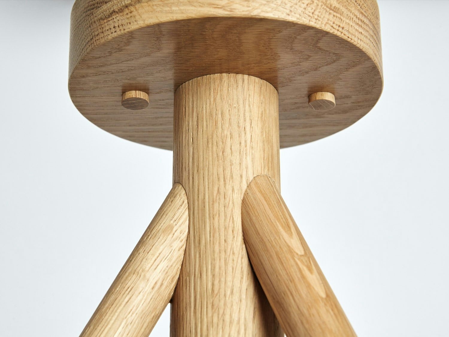 gallery image for Chandlier-Three-Natural-Canopy-Detail