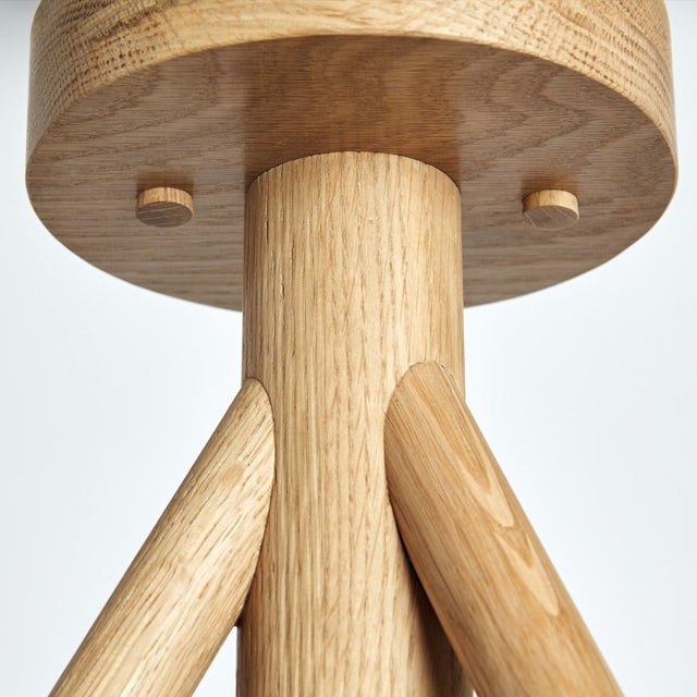 gallery image for Chandlier-Three-Natural-Canopy-Detail