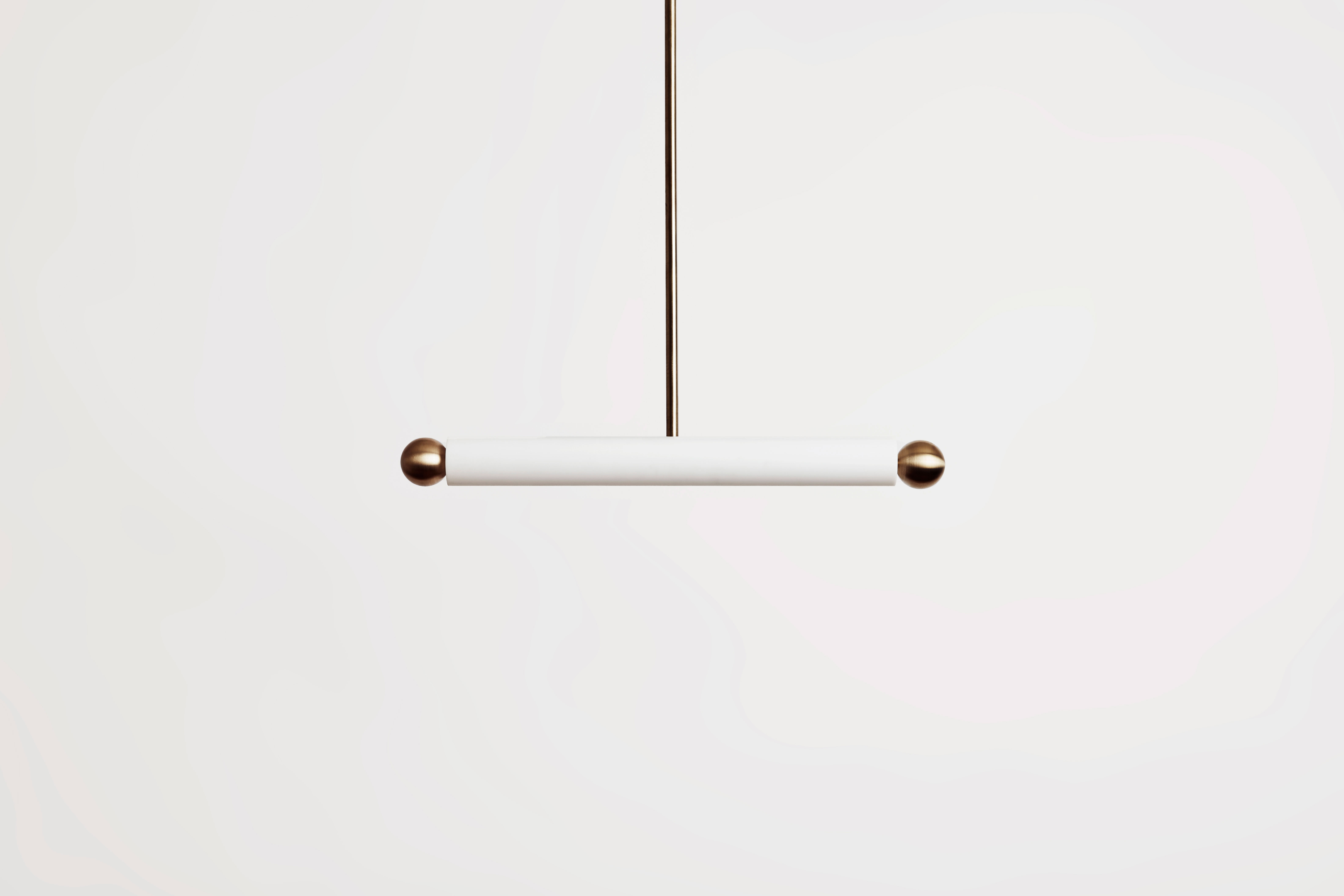 gallery image for Tube_Pendant_MEDIUMl_Lost_Brass