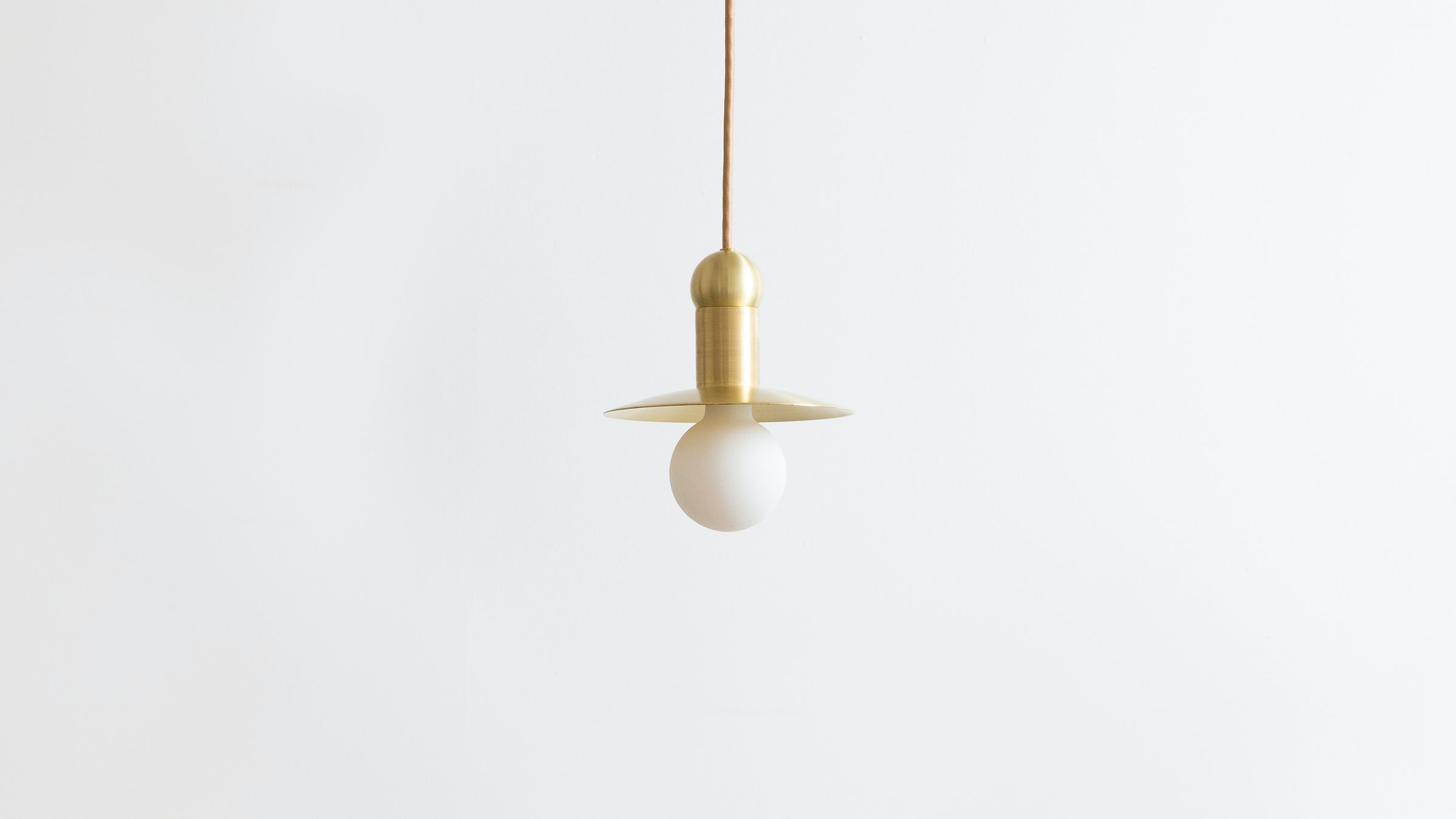 gallery image for WEB_ORBIT_CORD_PENDANT_BRASS_STRAIGHT_OFF