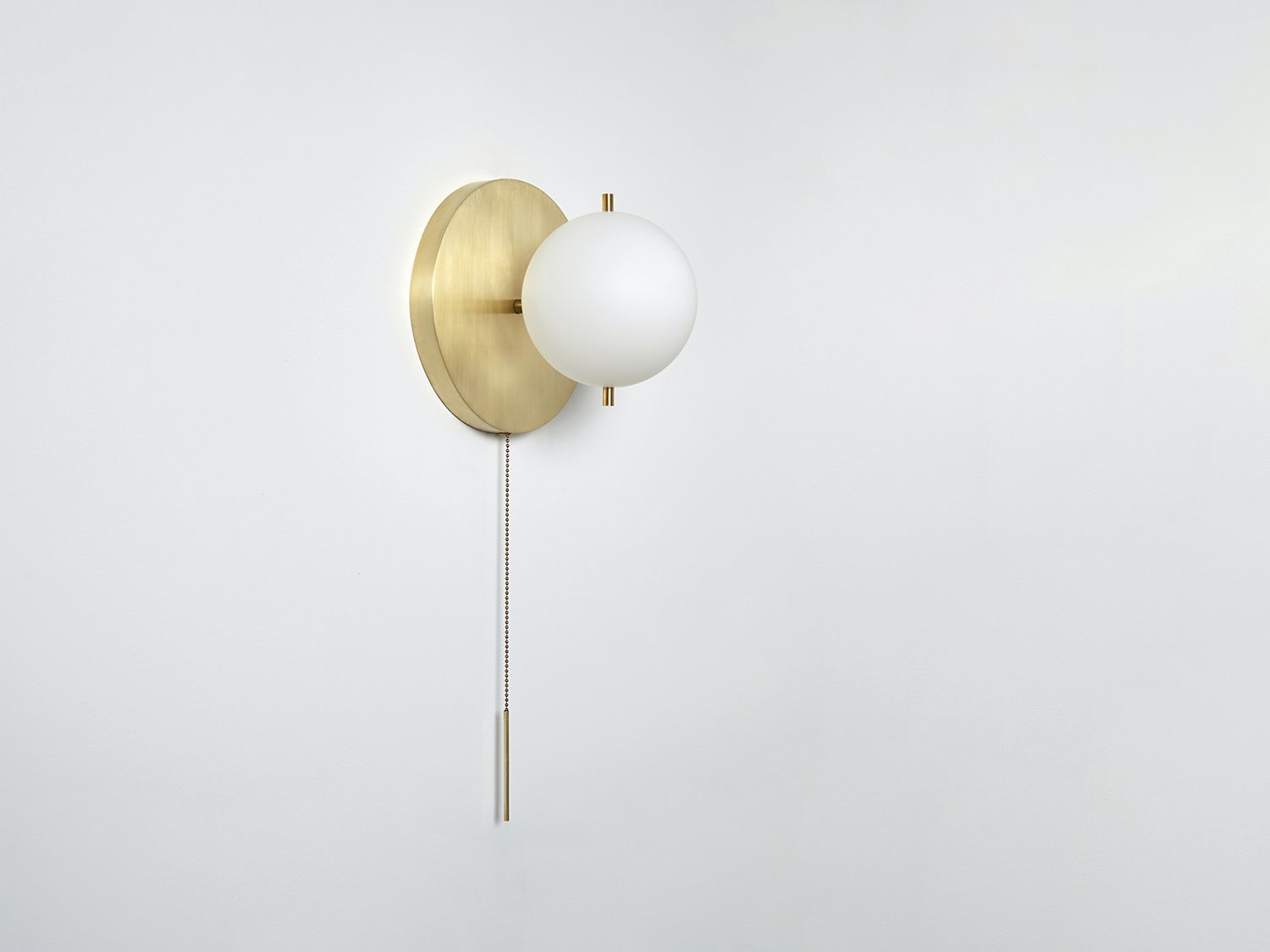 gallery image for Signal-Sconce_Hewn-Brass_Side_Off