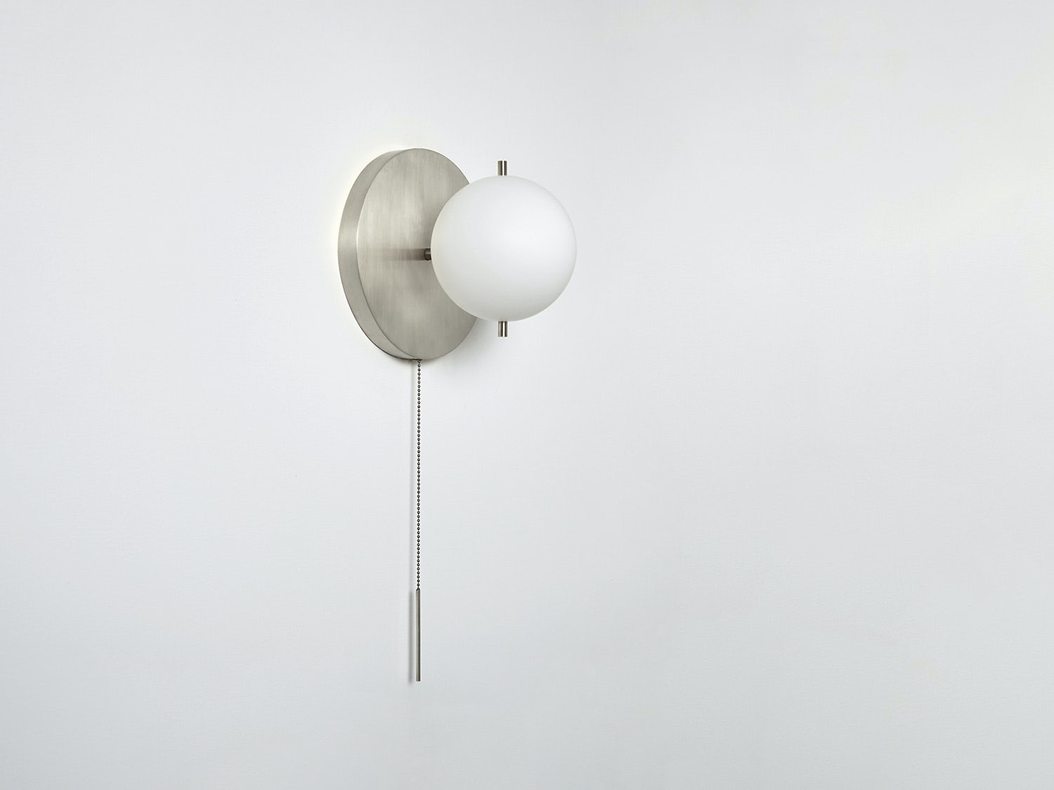 gallery image for Signal-Sconce_Nickel_Side_Off