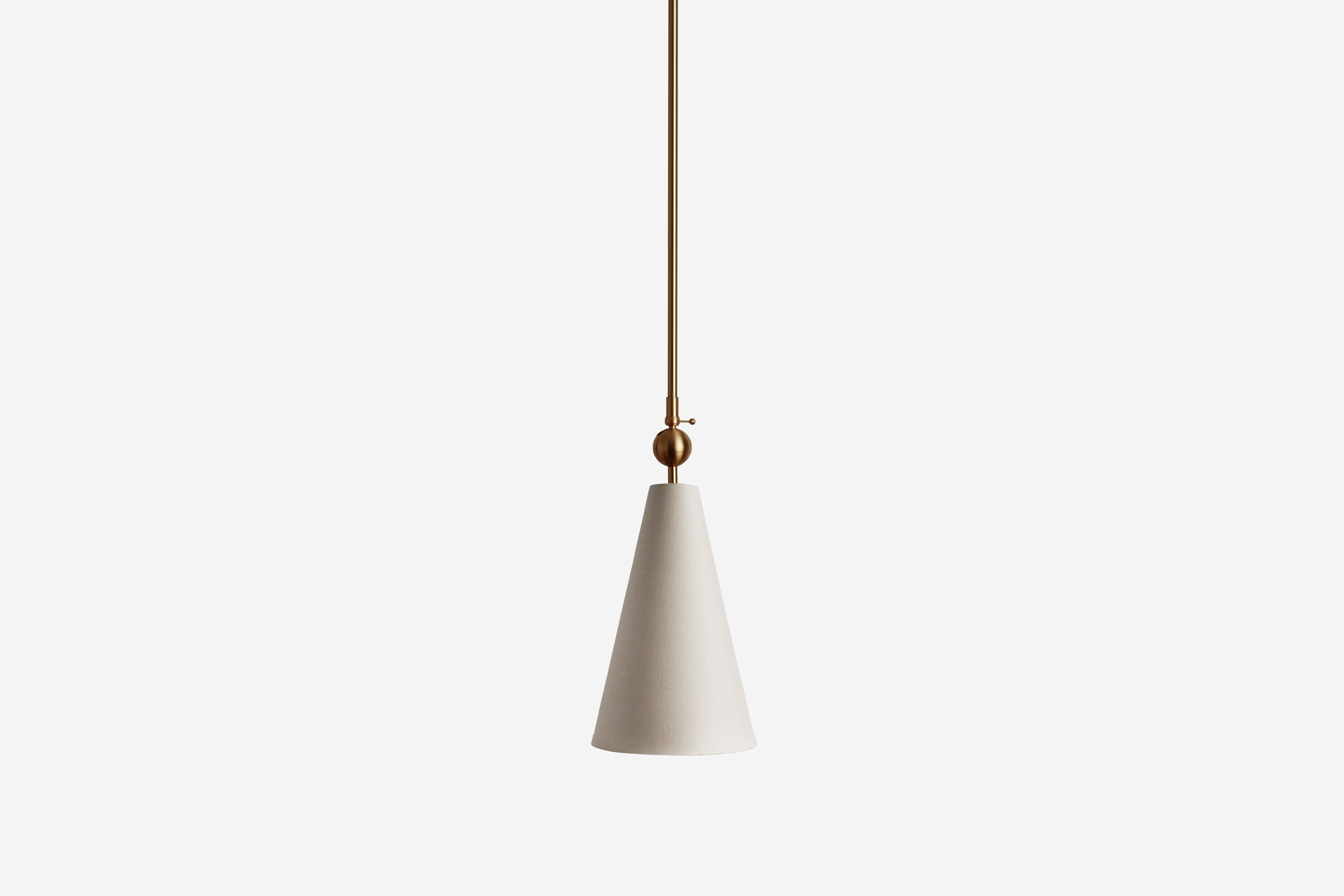 ユニークなバロック淡水コインパール【BIKO】Lumen Pendant Pendolo Pendant I Large | Workstead