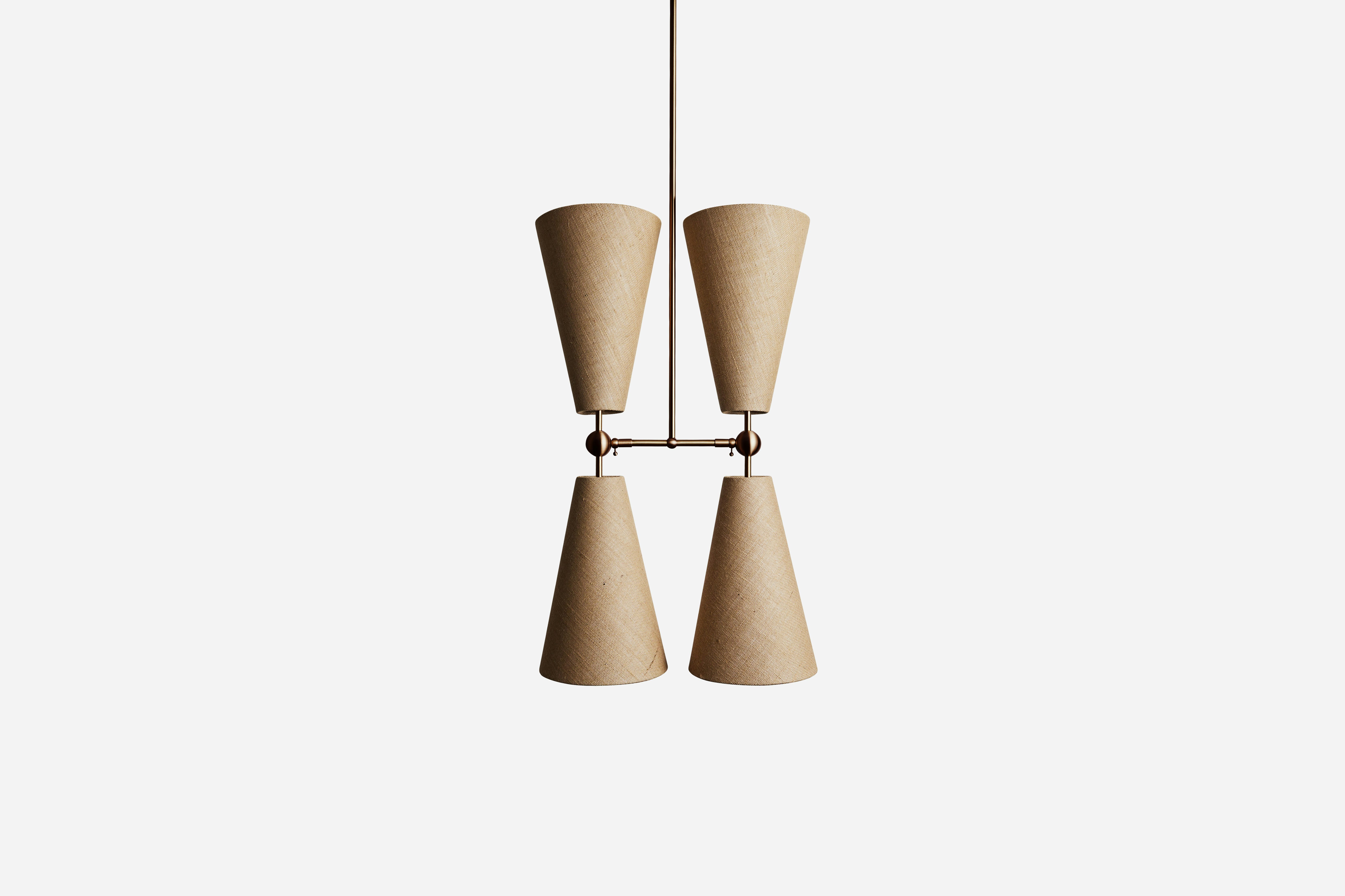 gallery image for Pendolo_Pendant_IV_Med_Lost_Brass