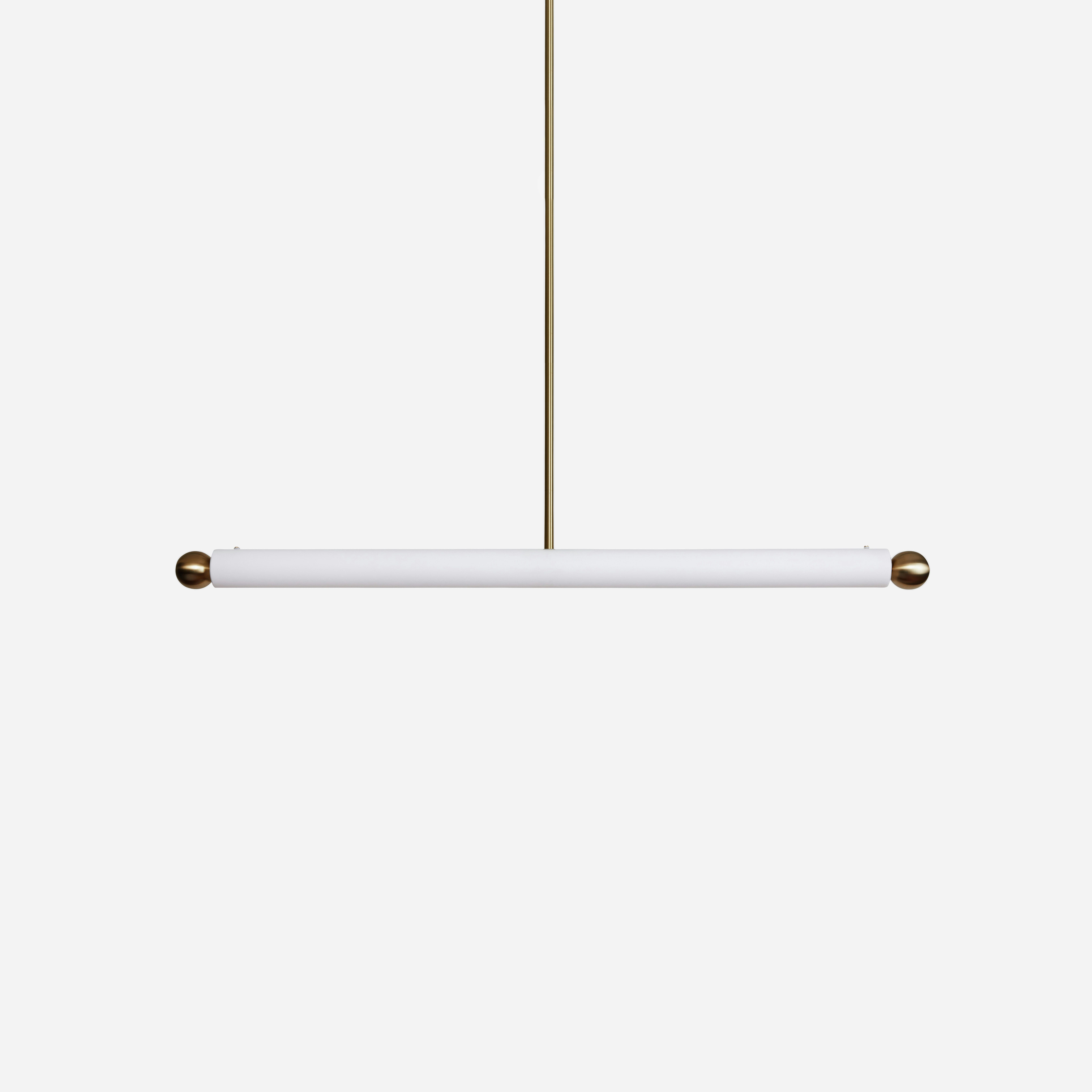 gallery image for Tube_Pendant_Large_lost_Brass