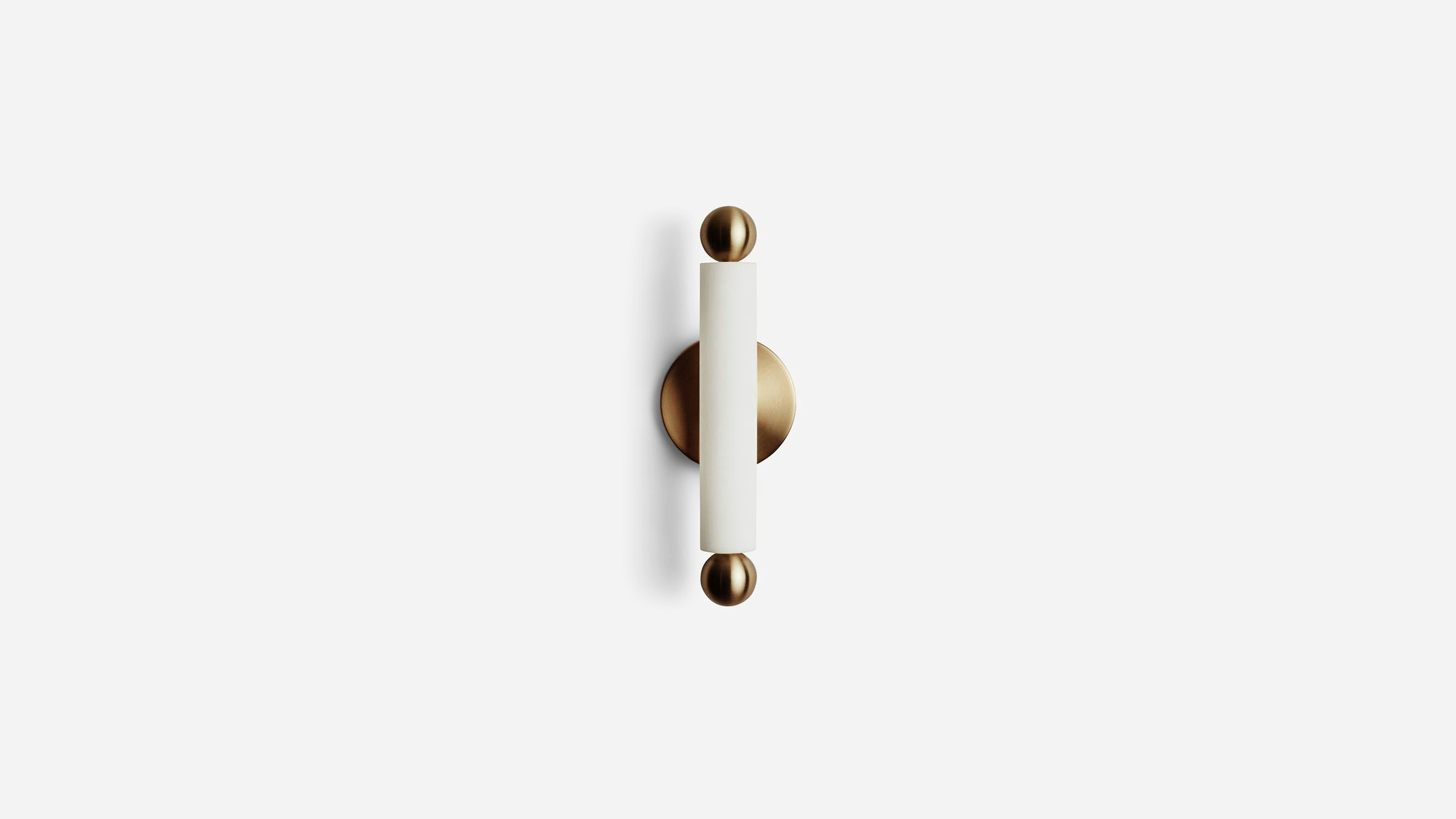 gallery image for Tube_Sconce_Small_Lost_Brass