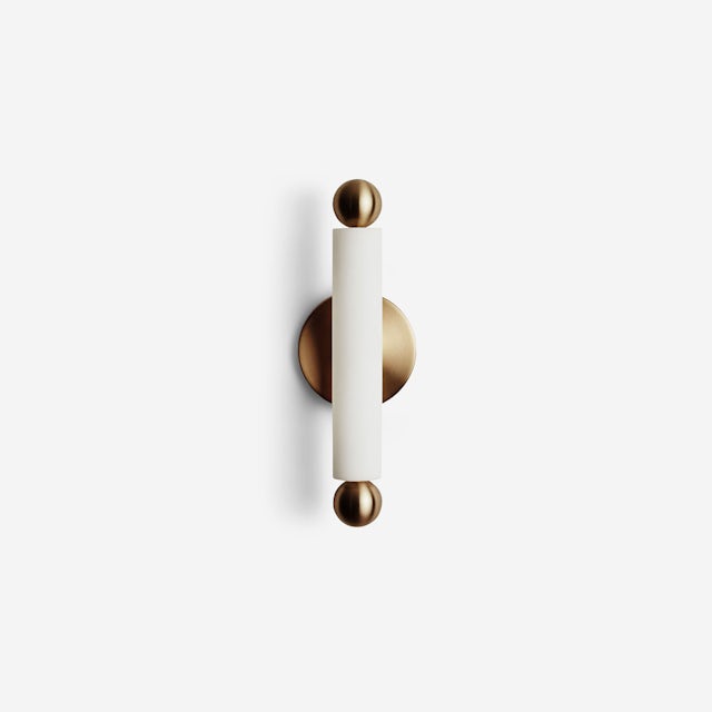 gallery image for Tube_Sconce_Small_Lost_Brass