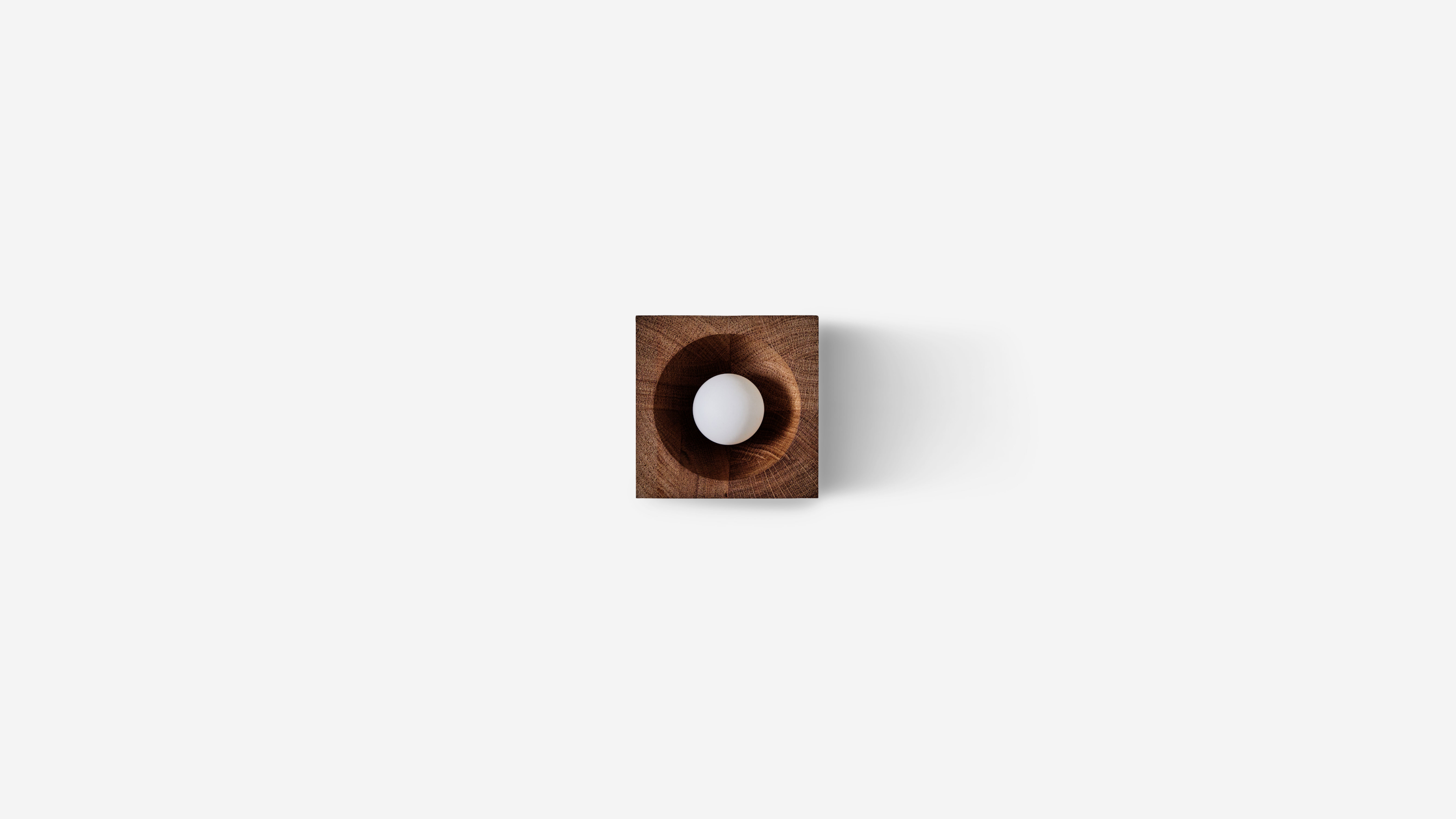 gallery image for Worsktead-Well-Sconce-Found-Walnut-Straight-Off