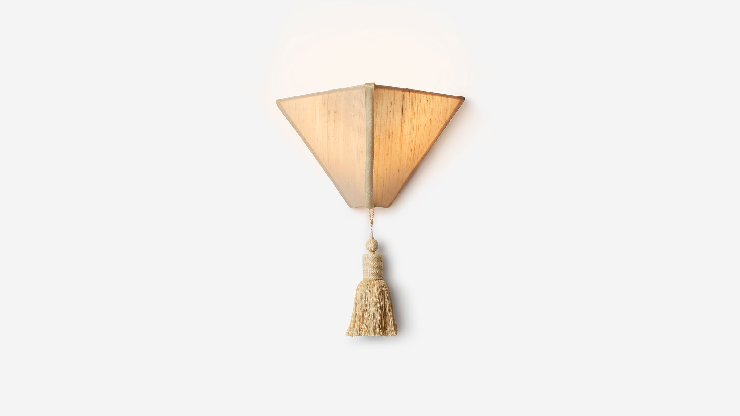 gallery image for Workstead-Lantern-Pyramid-Sconce-Straight-On