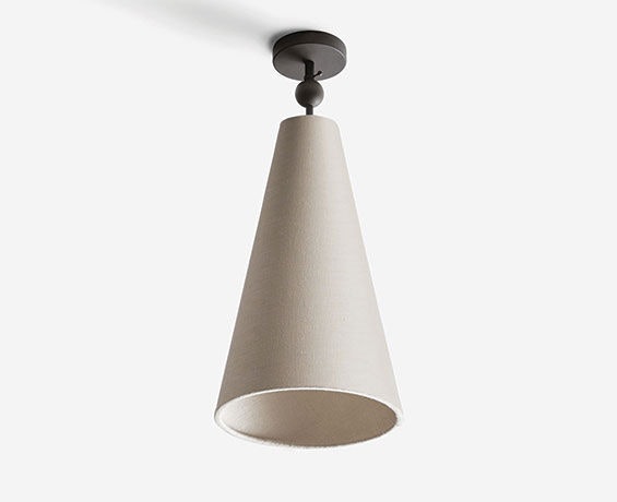 An alternative image of Pendolo Flush Mount Large in use