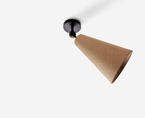An alternative image of Pendolo Flush Mount Medium in use