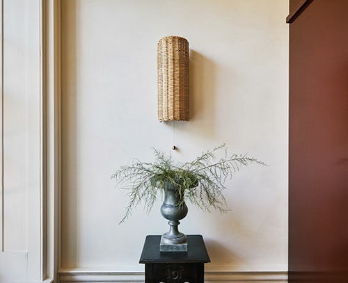 Woven Vault Sconce designed by Workstead