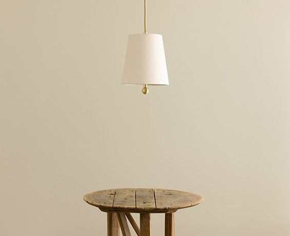 An alternative image of House Cord Pendant Small in use