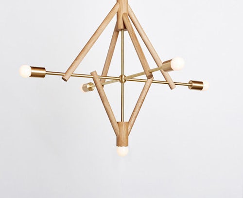 Lodge Chandelier V designed by Workstead