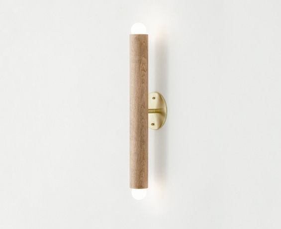 An alternative image of Lodge Linear Sconce in use