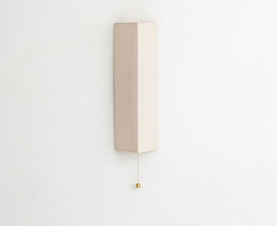 An alternative image of Shaded Gable Sconce in use