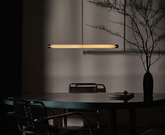 An alternative image of Tube Pendant Large in use