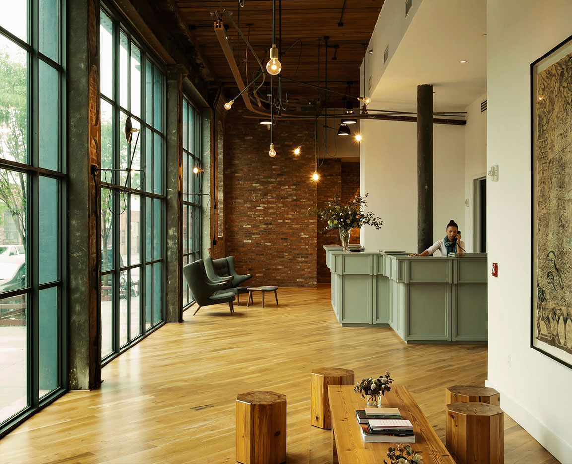 The Wythe Hotel Lobby